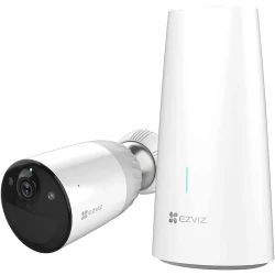 EZVIZ BC1-B1 Battery-Powered Wireless Camera, Smart Home Security with Color Night Vision, PIR Detection, and Weatherproof Design