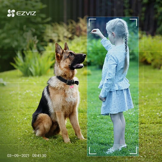 EZVIZ BC1 WiFi Outdoor Camera,1080p security camera CCTV with 365 Days Battery Life, Color Night Vision, PIR Motion, smart Human Detection, Two Way Audio, works with Alexa & Google assistant (BC1-B2) - Ezviz - Image 5