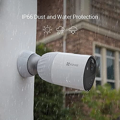 EZVIZ BC1 WiFi Outdoor Camera,1080p security camera CCTV with 365 Days Battery Life, Color Night Vision, PIR Motion, smart Human Detection, Two Way Audio, works with Alexa & Google assistant (BC1-B2) - Ezviz - Image 7