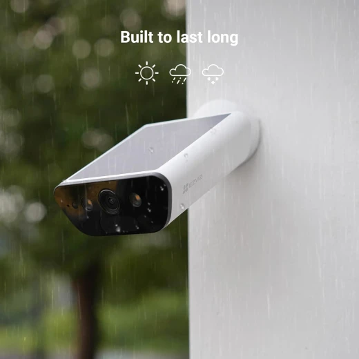 EZVIZ 4K Solar Security Camera with Built-in Solar Panel, AOV Mode 24/7 Recording, Outdoor Wifi Camera, CCTV Cameras, Colour Night Vision, Human Detection, Vehicle Detection, Two Way Audio, CB5 - Ezviz - Image 7