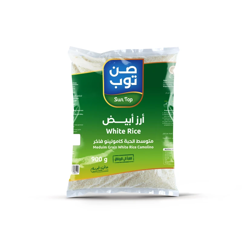 Sun Top Medium Grain Rice 900g– Premium Quality Rice for Perfect Daily Meals - Sun Top