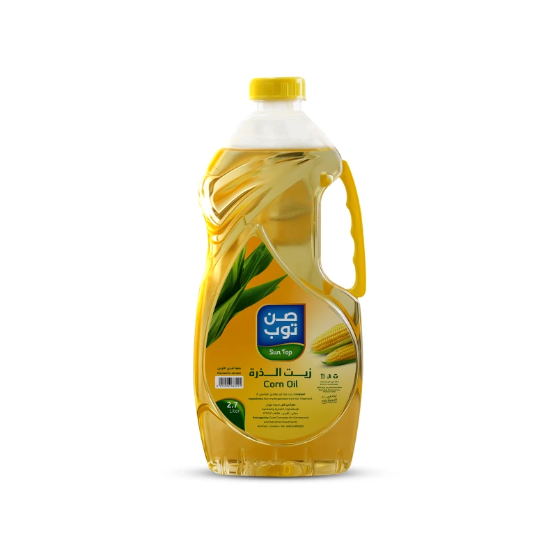 Sun Top Corn Oil 2.7L – Light Taste and High Quality for Healthy Cooking