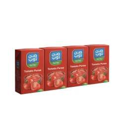 معجون طماطم صن توب 135 غ × 4 – نكهة طبيعية للطهي اليومي