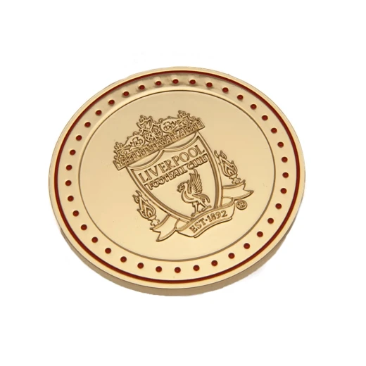 عملة تذكارية لموسم ليفربول إف سي 2021-22 ، ذهبية اللون - ليفربول اف سي - Image 2