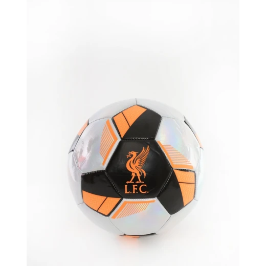 LFC Silver Size 5 Football, Official Liverpool FC Soccer Ball, Training and Match Play LFC Silver Size 5 Football, Official Liverpool FC Soccer Ball, Training and Match Play