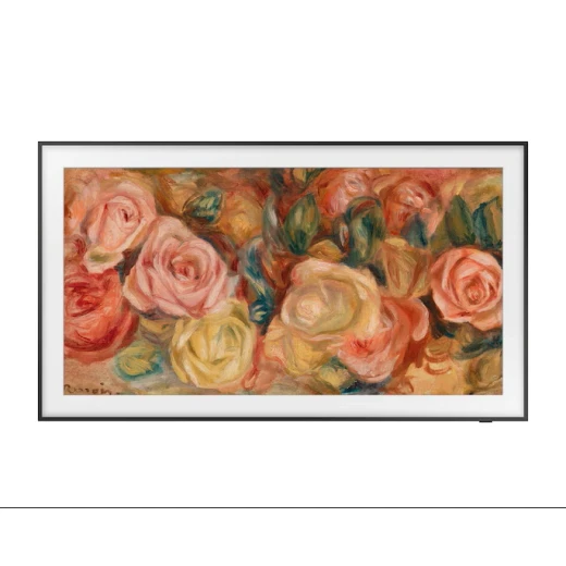 تلفزيون سامسونج 75 بوصة The Frame QLED 4K الذكي QA75LS03DAWXXY، وضع الفن، دولبي أتموس - سامسونج - Image 2