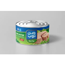 تونة صن توب بزيت نباتي 140 غ – طعم غني وصحي