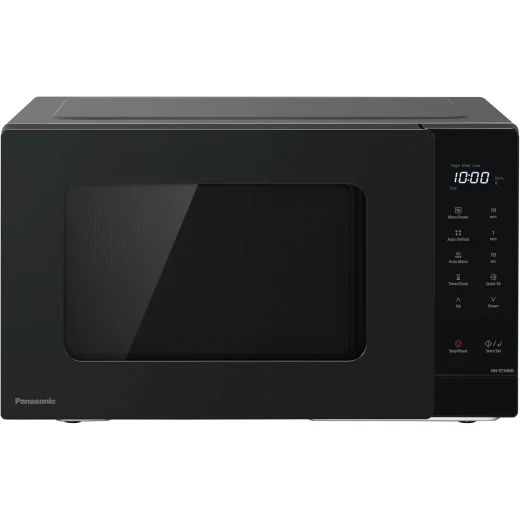 Panasonic 900W Black Microwave Oven 25 Litre NN-ST34NBQPQ, Quick Cook, Auto Defrost Panasonic 900W Black Microwave Oven 25 Litre NN-ST34NBQPQ, Quick Cook, Auto Defrost