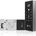 EZVIZ CS-DL03 Smart Rim Lock - Bluetooth & Wi-Fi Enabled, Multi-Method Keyless Entry, Remote Control, Anti-Tamper Alerts, Easy Installation (DL03) - Ezviz