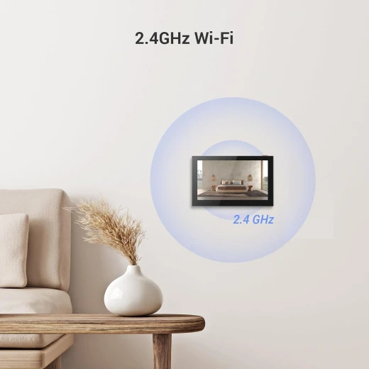 EZVIZ Wireless Monitor Touch Screen with Ringtone, Central Control Screen, Works with Up to 30 Cameras/Doorbells, Wire free 7-Inch Colour Touchable Display, Live View Playback, 2-Way Talk (SD7) - Ezviz - Image 7