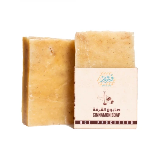 Fairouz Bee Care Cinnamon Soap, Natural Honey, Olive, Coconut, and Sweet Almond Oil, 115g - Fairouz Bee Care - Image 2