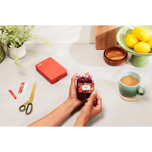 طابعة كانون سيلفي QX20 RD المدمجة – طباعة مباشرة عبر Wi-Fi، صور 2.8×3.3 بوصة بتقنية Dye-Sublimation باللون الأحمر - كانون - Image 3