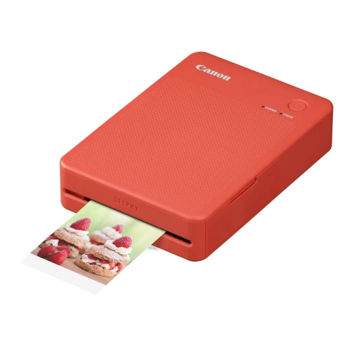 طابعة كانون سيلفي QX20 RD المدمجة – طباعة مباشرة عبر Wi-Fi، صور 2.8×3.3 بوصة بتقنية Dye-Sublimation باللون الأحمر طابعة كانون سيلفي QX20 RD المدمجة – طباعة مباشرة عبر Wi-Fi، صور 2.8×3.3 بوصة بتقنية Dye-Sublimation باللون الأحمر