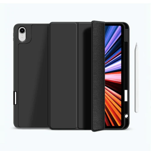 حافظة واقية لجهاز iPad من وي وو مقاس 12.9 بوصة، أسود، حماية 360 درجة حافظة واقية لجهاز iPad من وي وو مقاس 12.9 بوصة، أسود، حماية 360 درجة