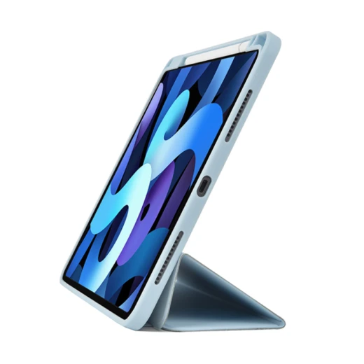 حافظة واقية لجهاز iPad من وي وو مقاس 12.9 بوصة، أزرق فاتح، حماية 360 درجة - وي وُو - Image 4