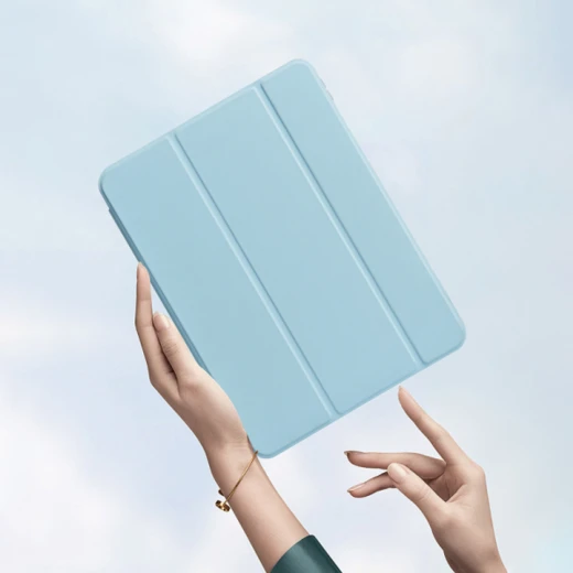 حافظة واقية لجهاز iPad من وي وو مقاس 12.9 بوصة، أزرق فاتح، حماية 360 درجة - وي وُو - Image 5