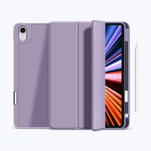 حافظة وايو ديفيندر لجهاز iPad مقاس 12.9 بوصة بنفسجي، حماية 360 درجة حافظة وايو ديفيندر لجهاز iPad مقاس 12.9 بوصة بنفسجي، حماية 360 درجة