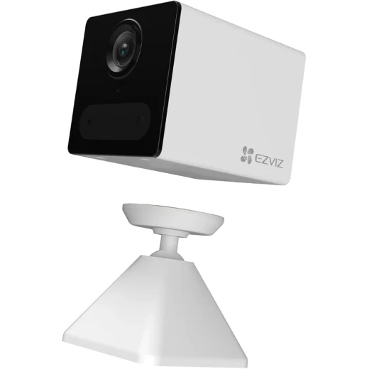 The **EZVIZ CB2 Wi-Fi Smart Home Battery Camera** offers wireless home security with 2K resolution, AI motion detection, two-way audio, color night vision, and flexible battery-powered placement - Ezviz - Image 4
