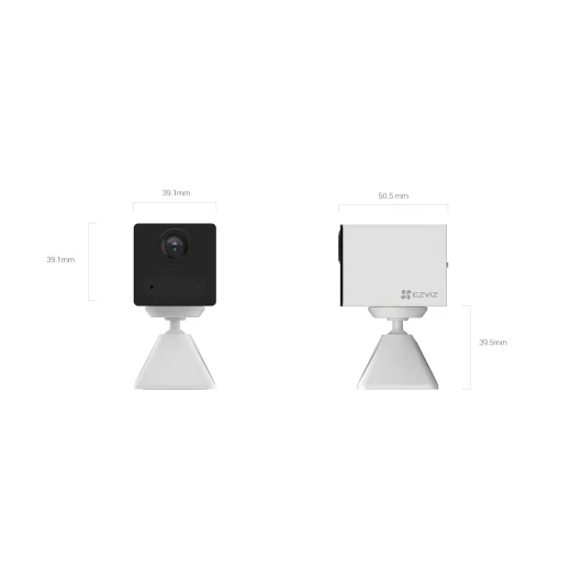 The **EZVIZ CB2 Wi-Fi Smart Home Battery Camera** offers wireless home security with 2K resolution, AI motion detection, two-way audio, color night vision, and flexible battery-powered placement - Ezviz - Image 2
