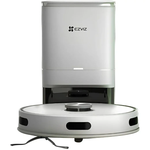 EZVIZ RE4 Plus is a robot vacuum and mop combo that efficiently cleans your home with powerful suction, smart navigation, and easy app or voice control for hands-free operation EZVIZ RE4 Plus is a robot vacuum and mop combo that efficiently cleans your home with powerful suction, smart navigation, and easy app or voice control for hands-free operation