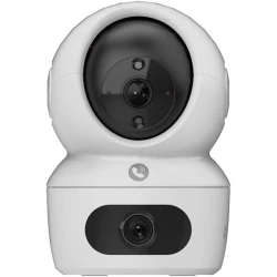 كاميرا EZVIZ H7c Dual بدبل عدسة تمنحك رؤية واسعة وواضحة، مع حركة بان وتلت، كشف حركة ذكي، وتتبع تلقائي. تدعم الواي فاي والمراقبة عبر الهاتف لتوفير حماية كاملة للمنزل 24/7