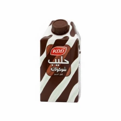 حليب شوكولاتة قليل الدسم من KDD، 12 × 500 مل - لذيذ ومغذي
