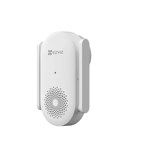 جرس EZVIZ الذكي CH1 عبر الواي فاي – جرس لاسلكي بصوت قابل للتعديل، نغمات متعددة، سهل التركيب ومتوافق مع أنظمة المنزل الذكي