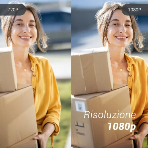 نظام الإنتركوم المرئي EZVIZ HP5 عبر الواي فاي – بدقة 1080P مع شاشة لمس ملونة 7 بوصات، جرس باب ثنائي الأسلاك، فتح الباب عن بُعد، صوت ثنائي الاتجاه، رؤية ليلية وتصميم نحيف - إزفيز - Image 4