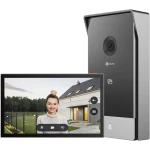 نظام الإنتركوم المرئي EZVIZ HP5 عبر الواي فاي – بدقة 1080P مع شاشة لمس ملونة 7 بوصات، جرس باب ثنائي الأسلاك، فتح الباب عن بُعد، صوت ثنائي الاتجاه، رؤية ليلية وتصميم نحيف - إزفيز