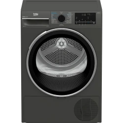 Beko 9kg Inverter Heat Pump Dryer IronFinish Manhattan Gray A+++ Energy Efficient