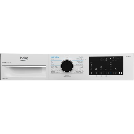 Beko B5T68253W 8kg Heat Pump Dryer with OptiSense Technology and AquaWave Drum Design for Gentle Drying, White Finish, Spacious Capacity for Large Loads - Beko - Image 2