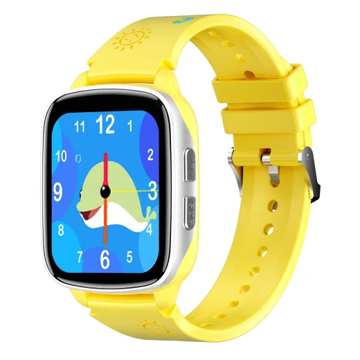 VIKUSHA Kids Watch VB1 Smartwatch 1.69 Inch IPS Touchscreen GPS Tracking Yellow VIKUSHA Kids Watch VB1 Smartwatch 1.69 Inch IPS Touchscreen GPS Tracking Yellow