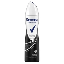 Rexona Invisible Black and White Clothes Spray Anti-Perspirant 48-Hour Protection