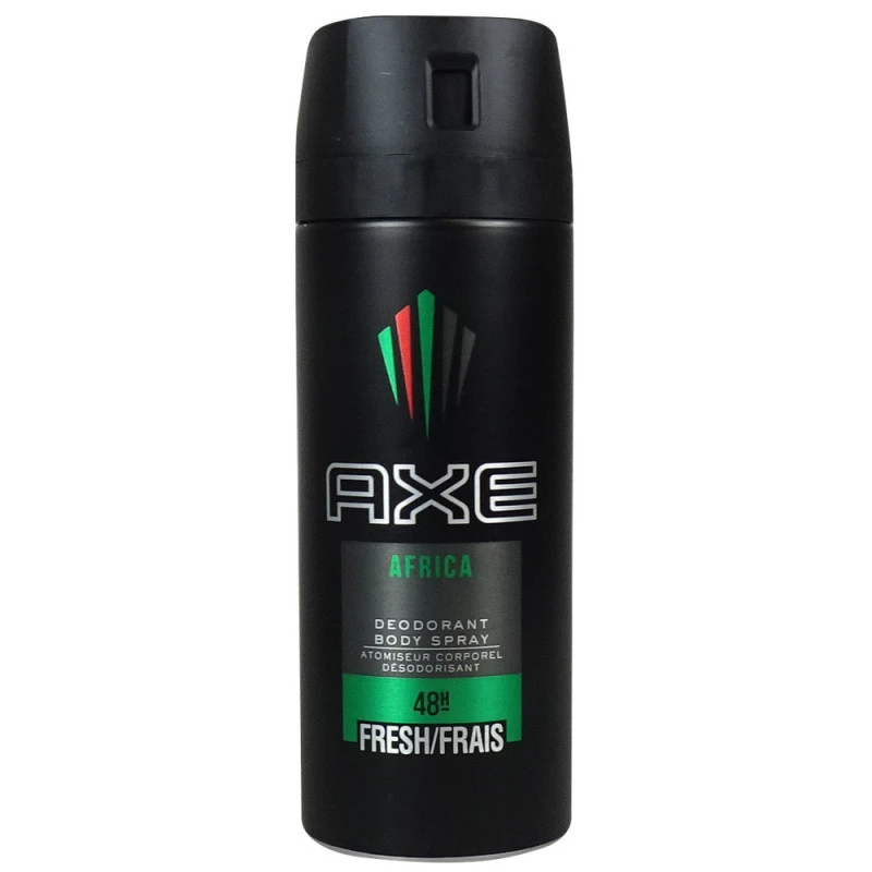 بخاخ مزيل العرق للرجال من أكس أفريكا، 150 مل، برائحة الحمضيات والعنبر - AXE