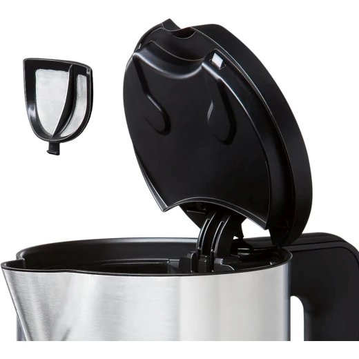 Bosch TWK8613P Styline electric kettle (2400 W, temperature selection, automatic switch-off, keep warm function, overheating protection, capacity 1.5 L) black - BOSCH - Image 3