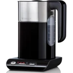 Bosch TWK8613P Styline electric kettle (2400 W, temperature selection, automatic switch-off, keep warm function, overheating protection, capacity 1.5 L) black - BOSCH