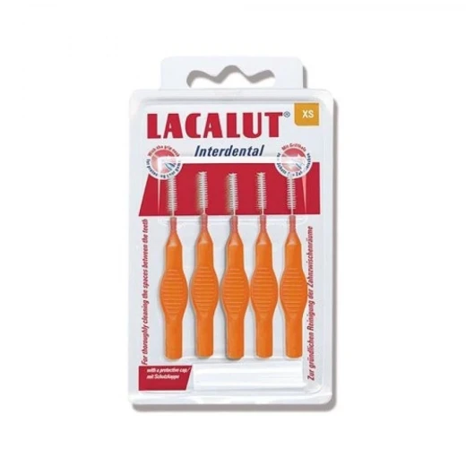 Lacalut Crush Interdental XS 5 Pack, Deep Cleaning, For Interdental Spaces, Oral Hygiene Lacalut Crush Interdental XS 5 Pack, Deep Cleaning, For Interdental Spaces, Oral Hygiene