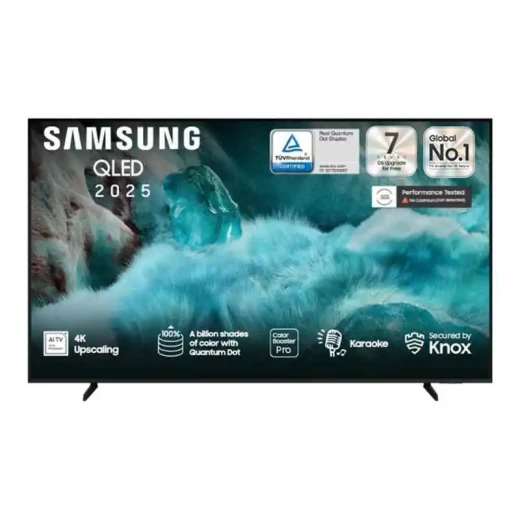 تلفزيون سامسونج 98 بوصة كيو إل إي دي 4K ذكي، QA98Q7FAAUXSA، شاشة فائقة الكبر تلفزيون سامسونج 98 بوصة كيو إل إي دي 4K ذكي، QA98Q7FAAUXSA، شاشة فائقة الكبر