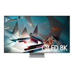 تلفزيون سامسونج QLED 8K Q800T ذكي 65 بوصة: شاشة فائقة الدقة، تقنية Quantum HDR، موديل 2020 - سامسونج