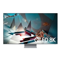 تلفزيون سامسونج QLED 8K Q800T ذكي 65 بوصة: شاشة فائقة الدقة، تقنية Quantum HDR، موديل 2020