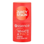 Essence What a Tint! Lip and Cheek Tint 20 Grapefruit Bliss 5g. Long Lasting, Versatile, Easy Application for a Natural Flush of Color - Essence