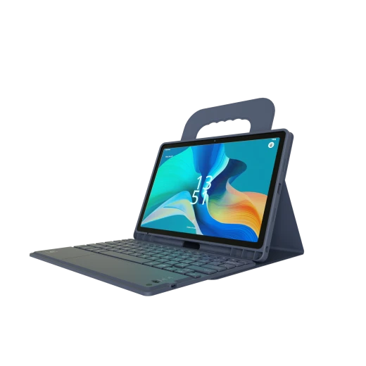 جهاز فيكوشا تابلت V-Z70 10.95" أندرويد 14، 8+8GB رام 256GB روم | ساعة V-70، واقي شاشة، قلم نشط، لوحة مفاتيح وغطاء، بطاقة تعليمية الماهر، اشتراك IPTV 3 أشهر، قسيمة 10 دنانير, أزرق - فيكوشا - Image 5