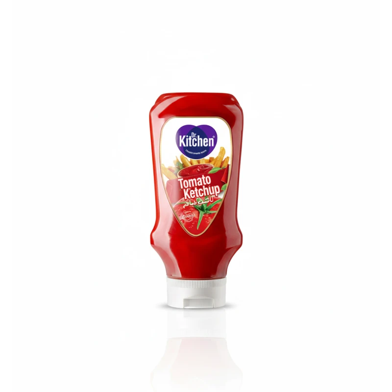 Dr Kitchen Tomato Ketchup 550g Bottle, Rich, Tangy Flavor, Smooth Texture & Easy-Squeeze Design for Everyday Meals - Dr. Kitchen