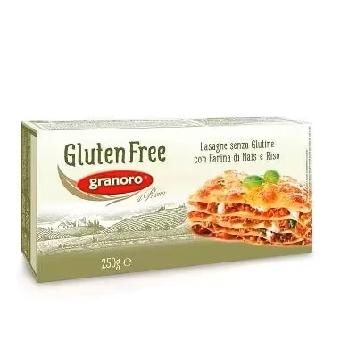 Granoro Gluten Free Lasagna Pasta Made with Quinoa Flour 250g - Granoro
