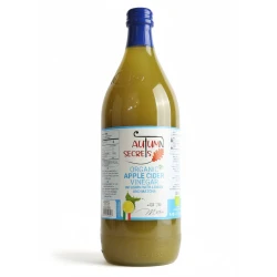 Autumn Secrets Organic Apple Cider Vinegar with Lemon & Matcha 1L Made with 100% organic apple cider vinegar for a natural wellness boost