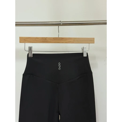 QUWA Women High-Waist Leggings – Medium Black, Size 35 | Squat-Proof, Breathable, Anti-Odor, Soft & Comfortable - Quwa - Image 3