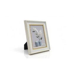 إطار صور بتصميم متدرج باللون الرمادي، مقاس 15 × 20 سم، أنيق مع خيار الطباعة، مثالي للمنزل أو المكتب أو كهدية