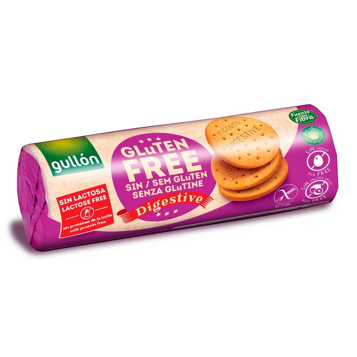 Gullon Gluten Free Digestive Biscuits 150g, Delicious and Healthy Snack - Gullon