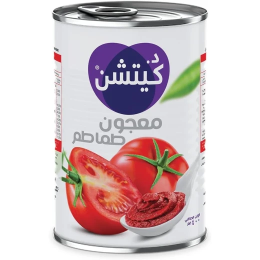 معجون الطماطم من دكتور كيتشن 400 جرام - نكهة غنية ومركزة، مكونات طبيعية، مثالي للحساء والصلصات واليخنات والطبخ اليومي - د. كيتشن - Image 2