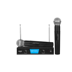 Weisre PGX-208 Wireless Karaoke Microphone Dual VHF Handheld System